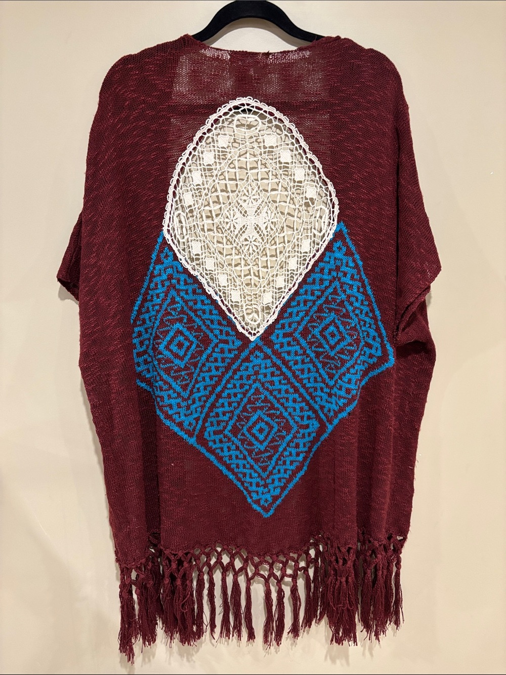 Umgee fringe crochet kimono